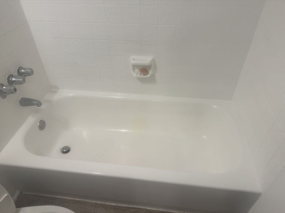 Bathroom after cleaning